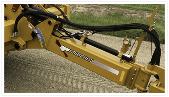 Bridgeview Pulldozer scraper drawbar frame