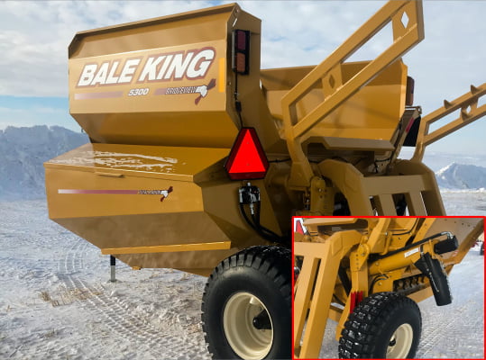 Bridgeview- Bale King 5300 grain tank