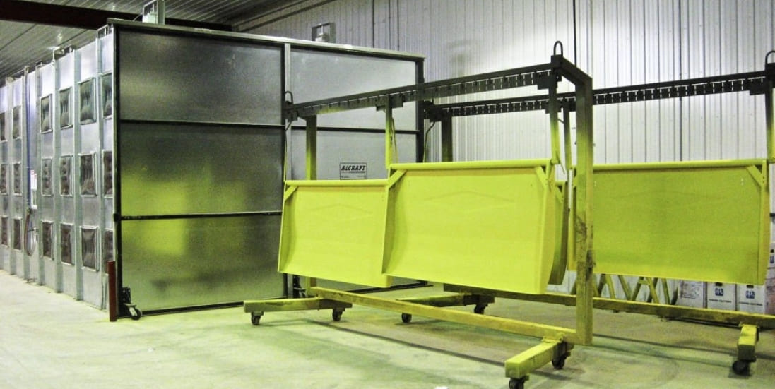 Bridgeview - Custom fabrication - powder coat painting