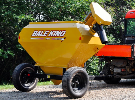 Bridgeview - Bale King GT40 trailer grain tank