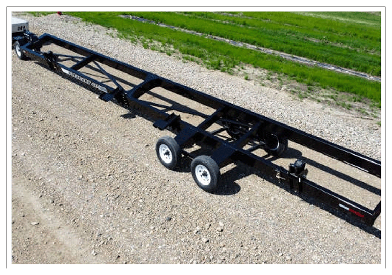 Flexcart 48 header trailer heavy-duty frame