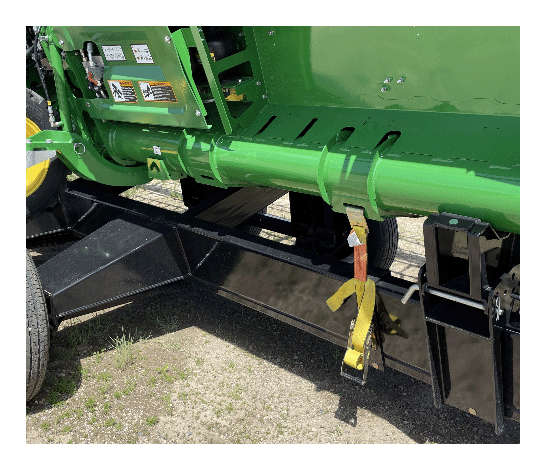 Flexcart 48 header trailer adjustable support saddles