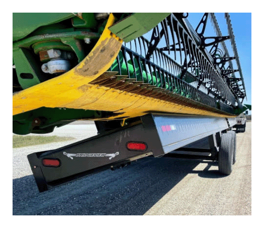 Flexcart 48 header trailer laminated frame design